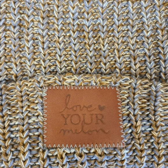 Love Your Melon Brown Speckled Beanie - Picture 2 of 6